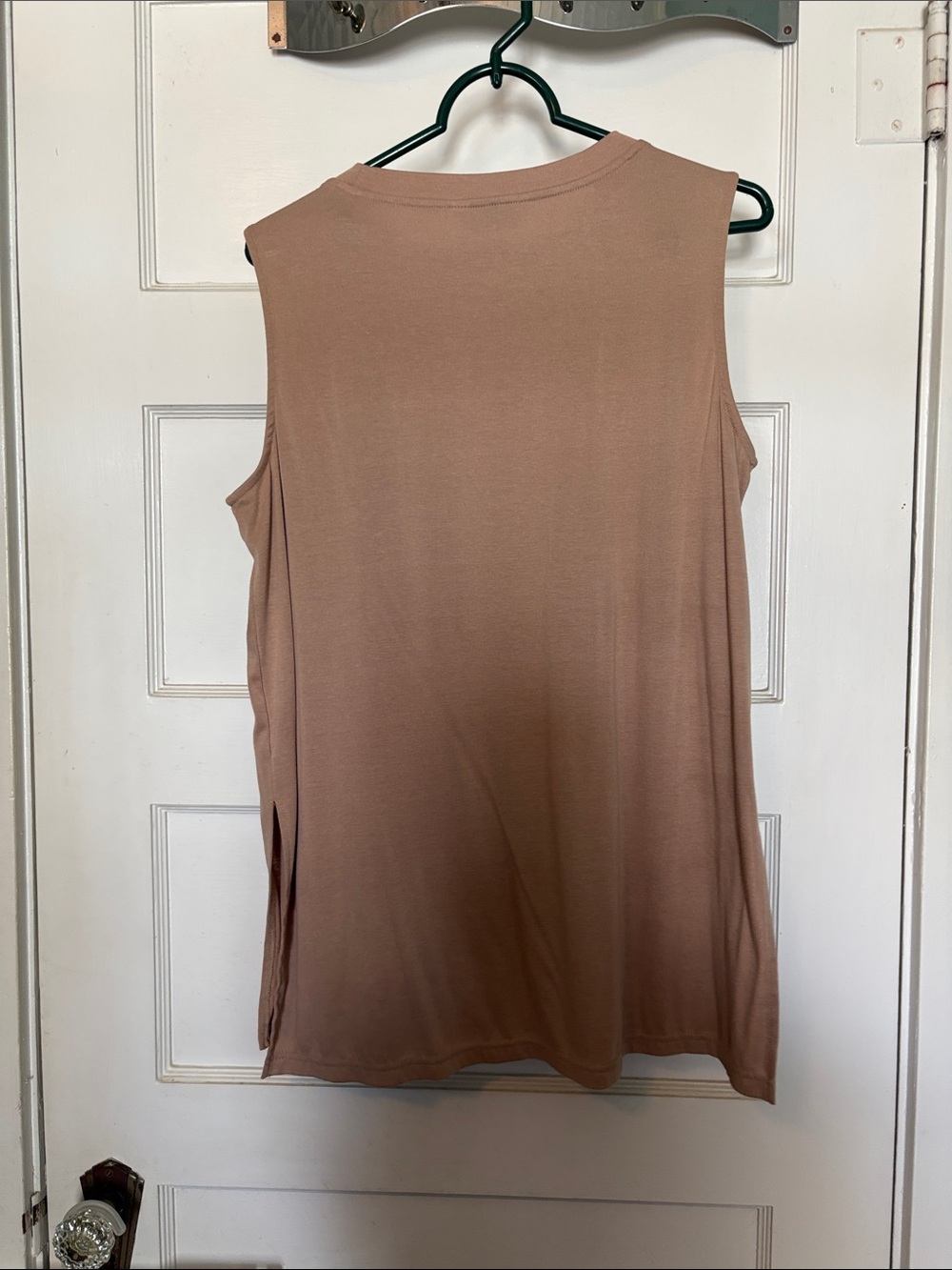 Pretty Garden Women's Knit Tank Top & Shorts Set in Beige Size M - Picture 4 of 8